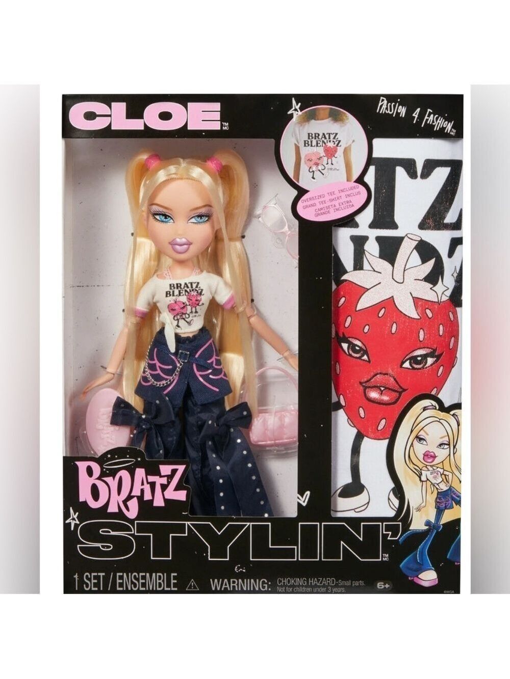 Bratz Stylin' Doll Chloe & Matching Adult Tee NIB